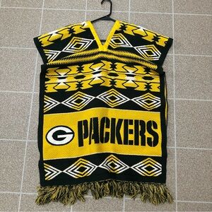 Green Bay Packers Youth Kids Mexican Poncho